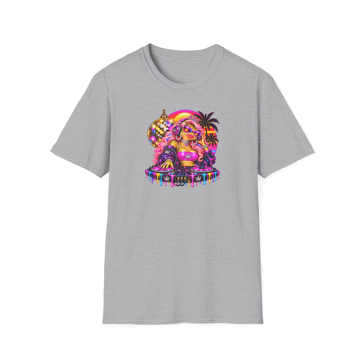 DJ Toadie Music T-Shirt | Croaking Toad