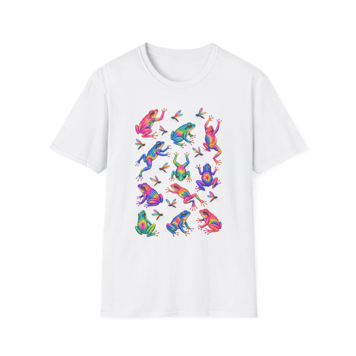 Mischief tie-dye ToadsUnisex Softstyle T-Shirt