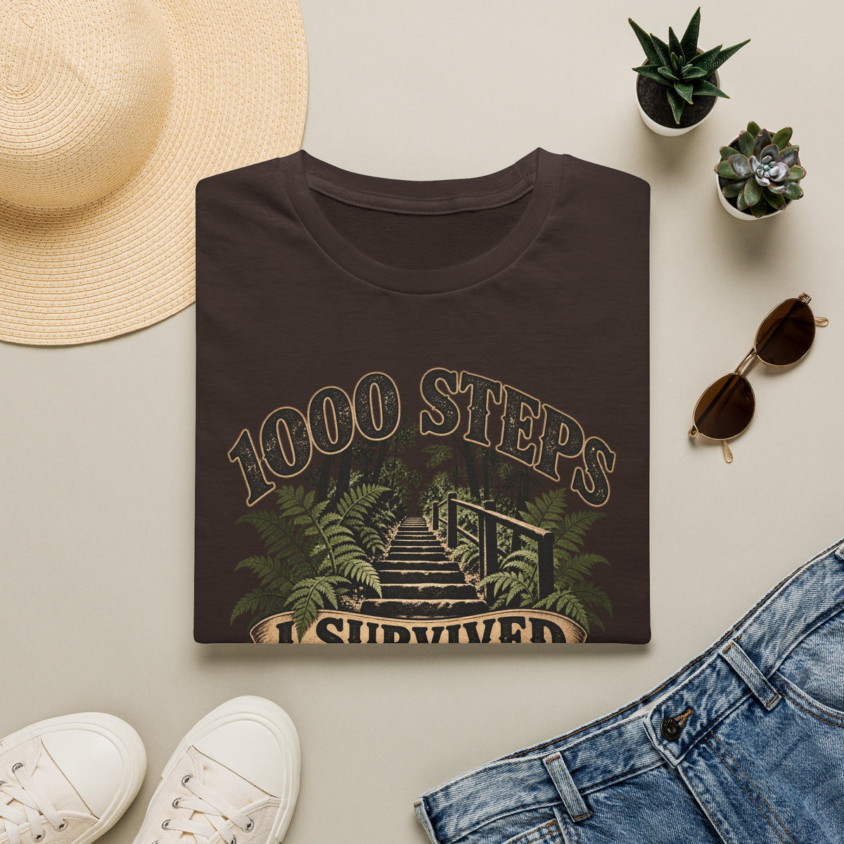 1000 Steps - I survived Kokoda Track FTG Melbourne Unisex Softstyle T-Shirt