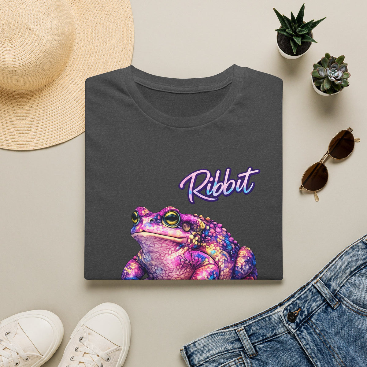 Ribbit Toad Unisex Softstyle T-Shirt