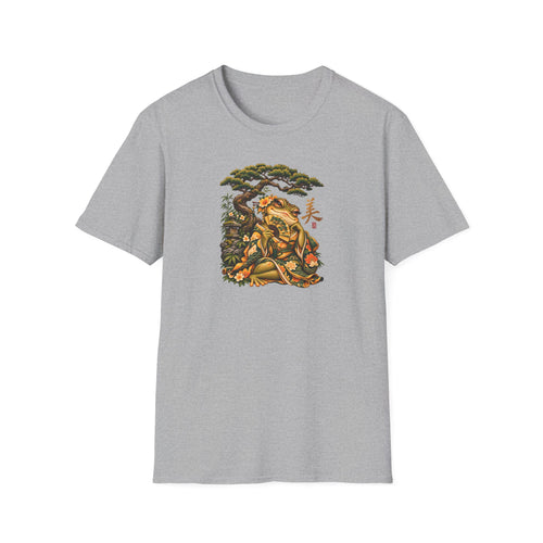 Bonsai Toad Japanese Inspired T-Shirt | Croaking Toad