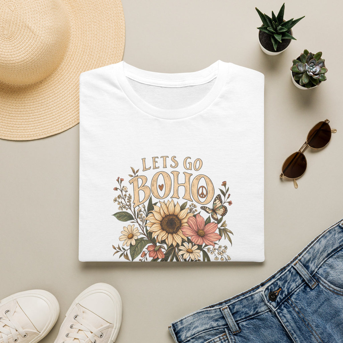 Lets Go BohoUnisex Softstyle T-Shirt