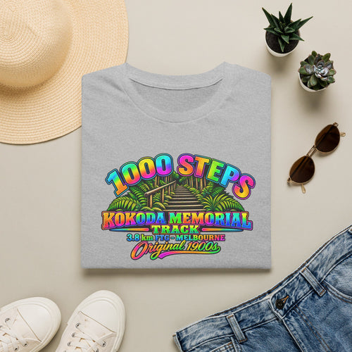 1000 Steps Kokoda Memorial Track Unisex Softstyle T-Shirt