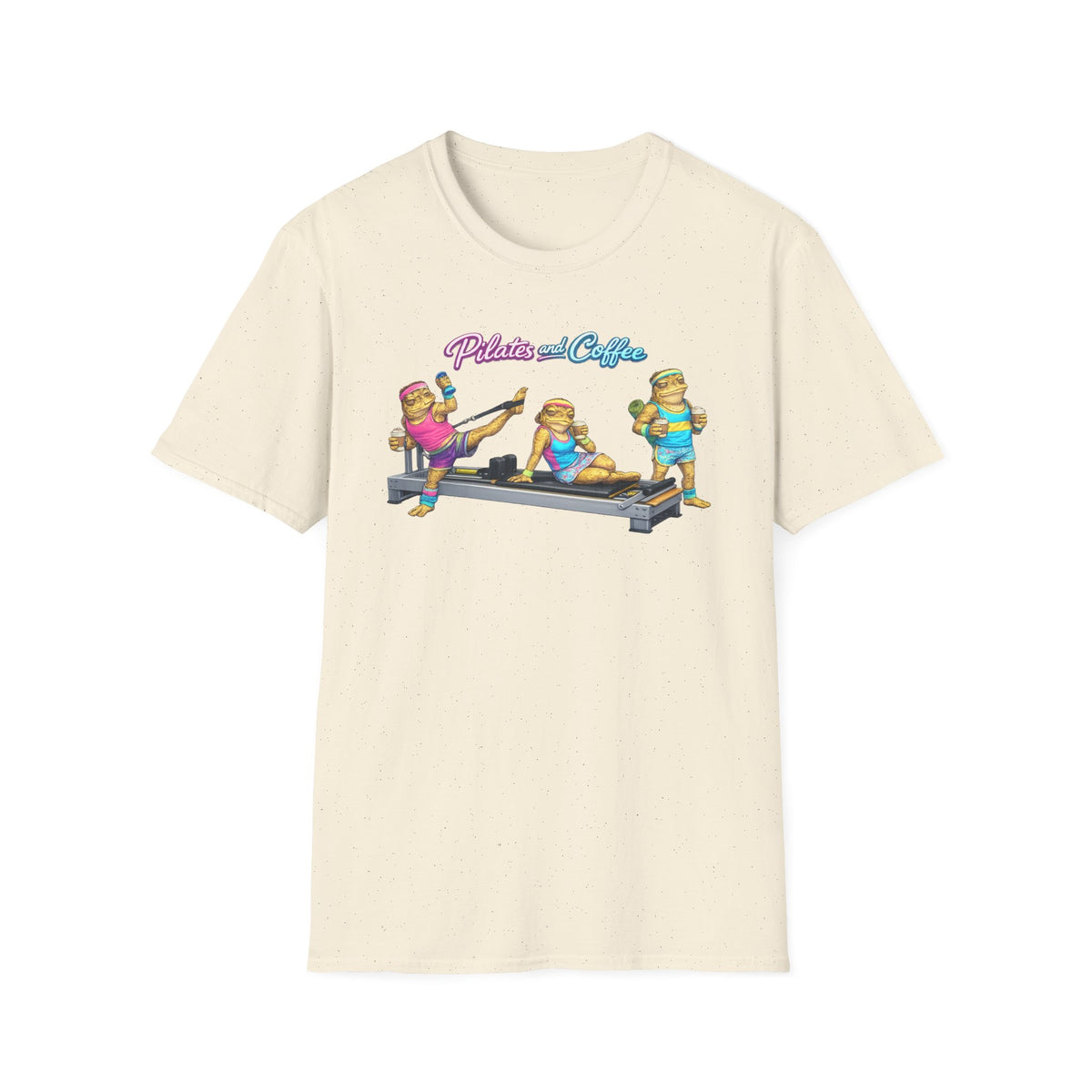 Pilates & Coffee Toads Unisex Softstyle T-Shirt