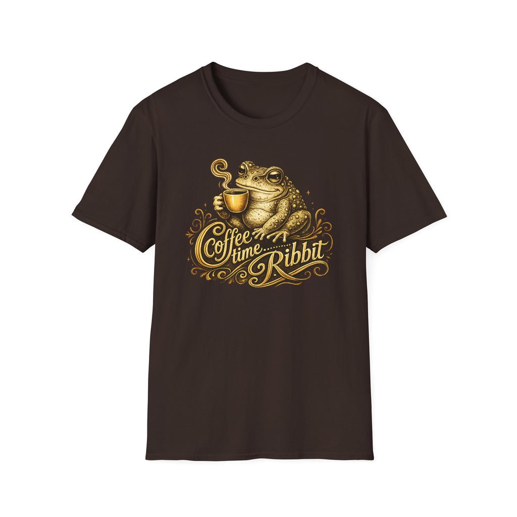Coffee time Ribbit Unisex Softstyle T-Shirt