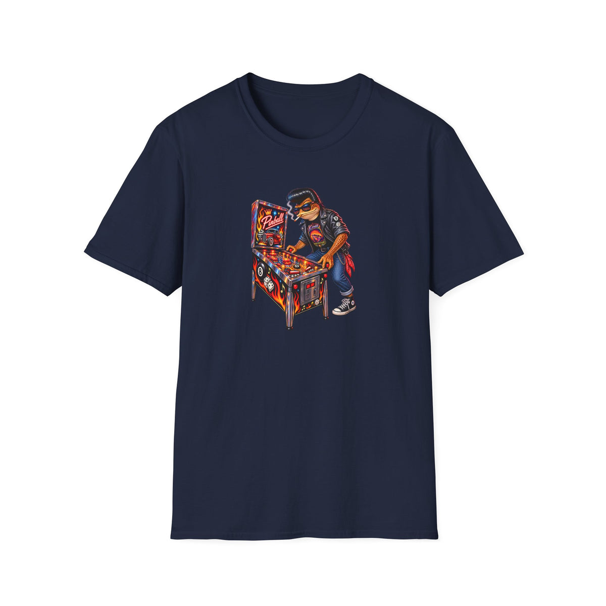 Pinball Toad Unisex Softstyle T-Shirt