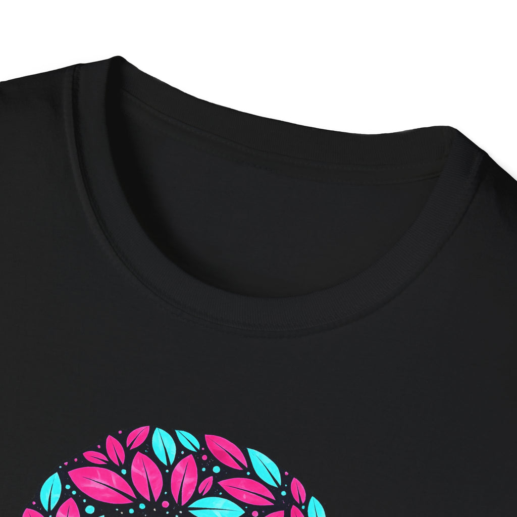 Unisex Softstyle T-Shirt „Blättrige Kröte“