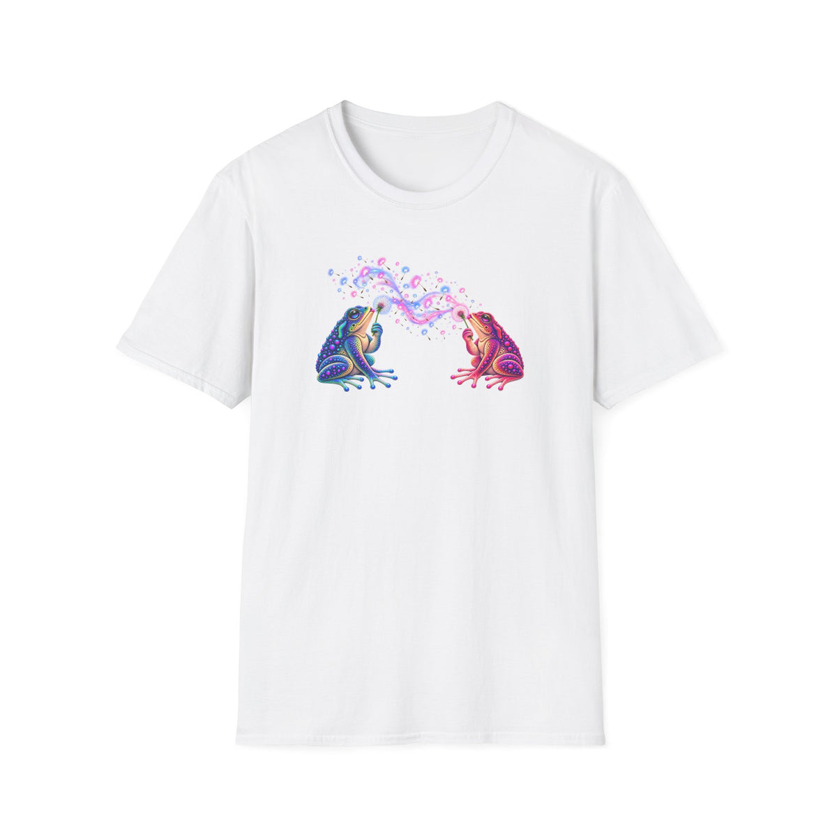 Dandelion Love Toads Unisex Softstyle T-Shirt