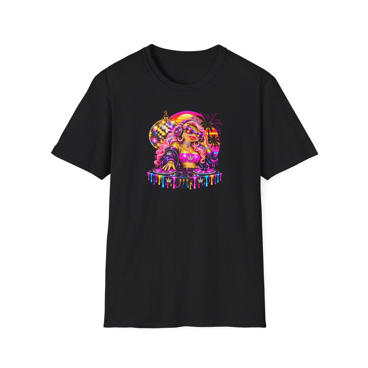 DJ Toadie Music T-Shirt | Croaking Toad
