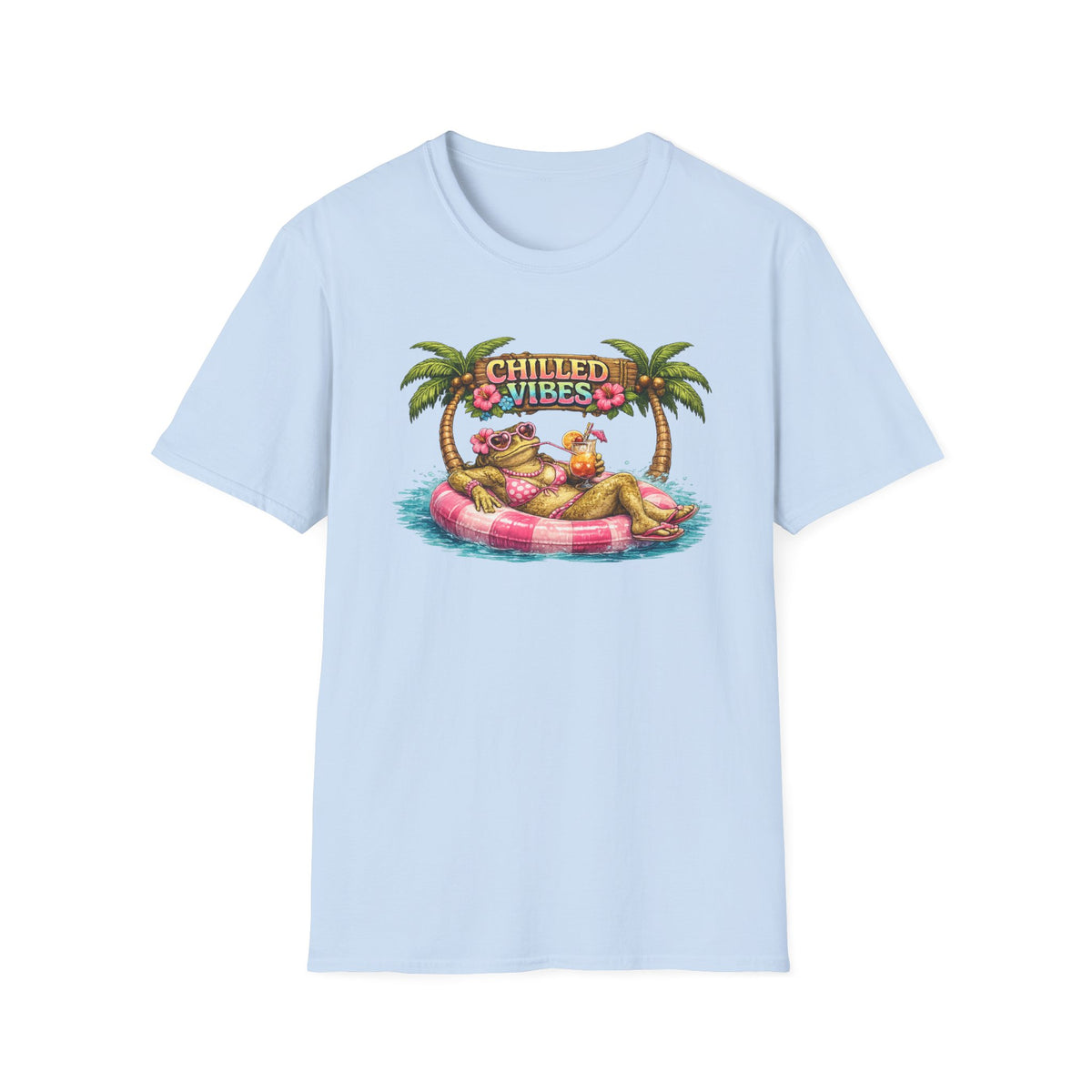 Chilled Vibes Toad Unisex Softstyle T-Shirt