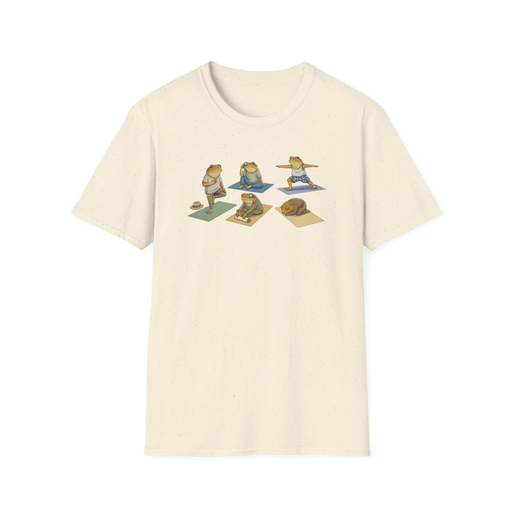 Yoga Zen Kröten Unisex Softstyle T-Shirt