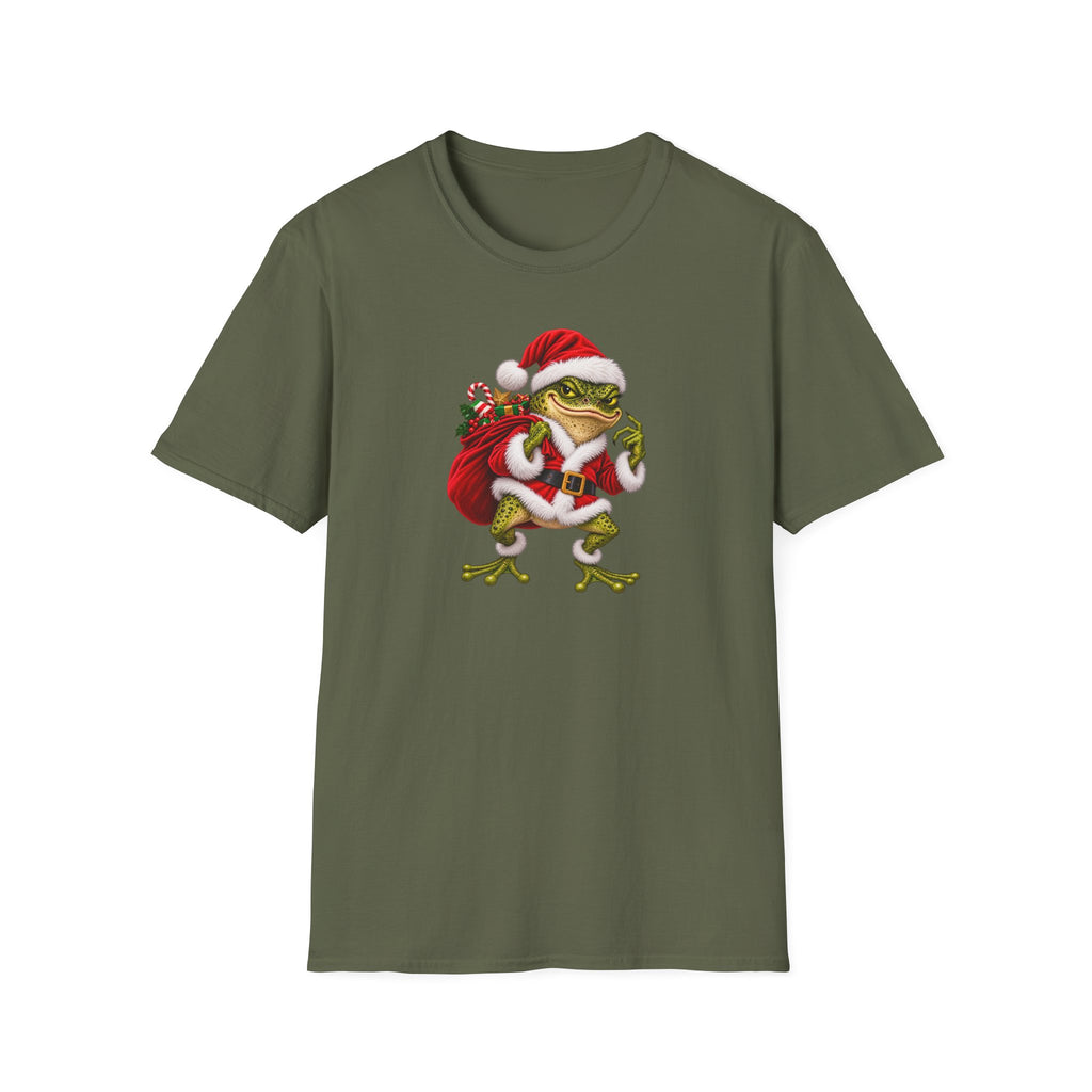 Chrismas grinch Toad Unisex Softstyle T-Shirt