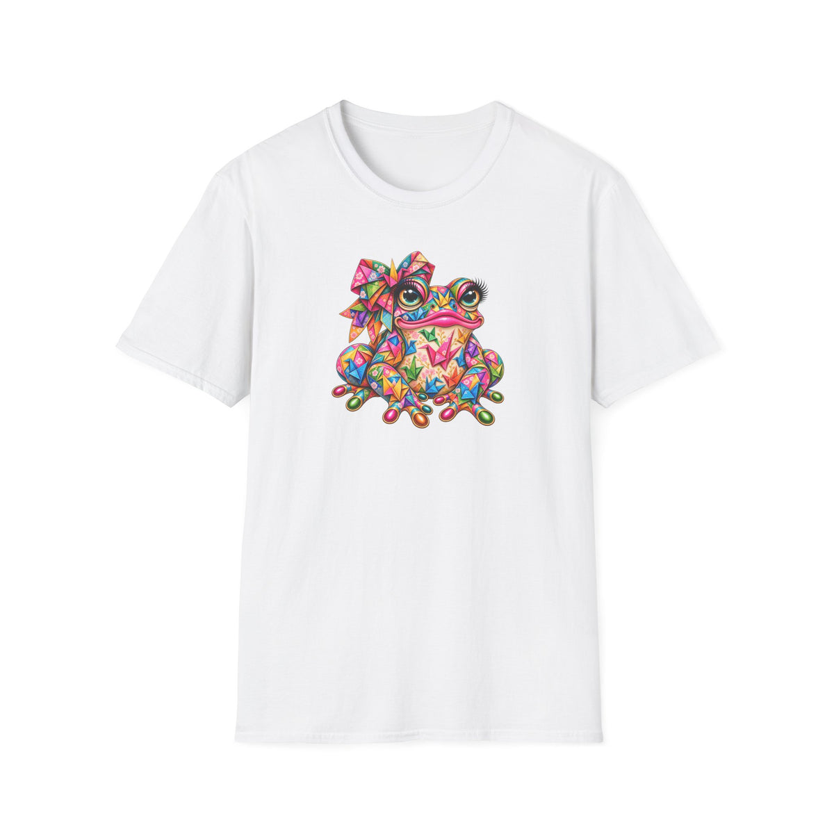 Origami Toad Unisex Softstyle T-Shirt