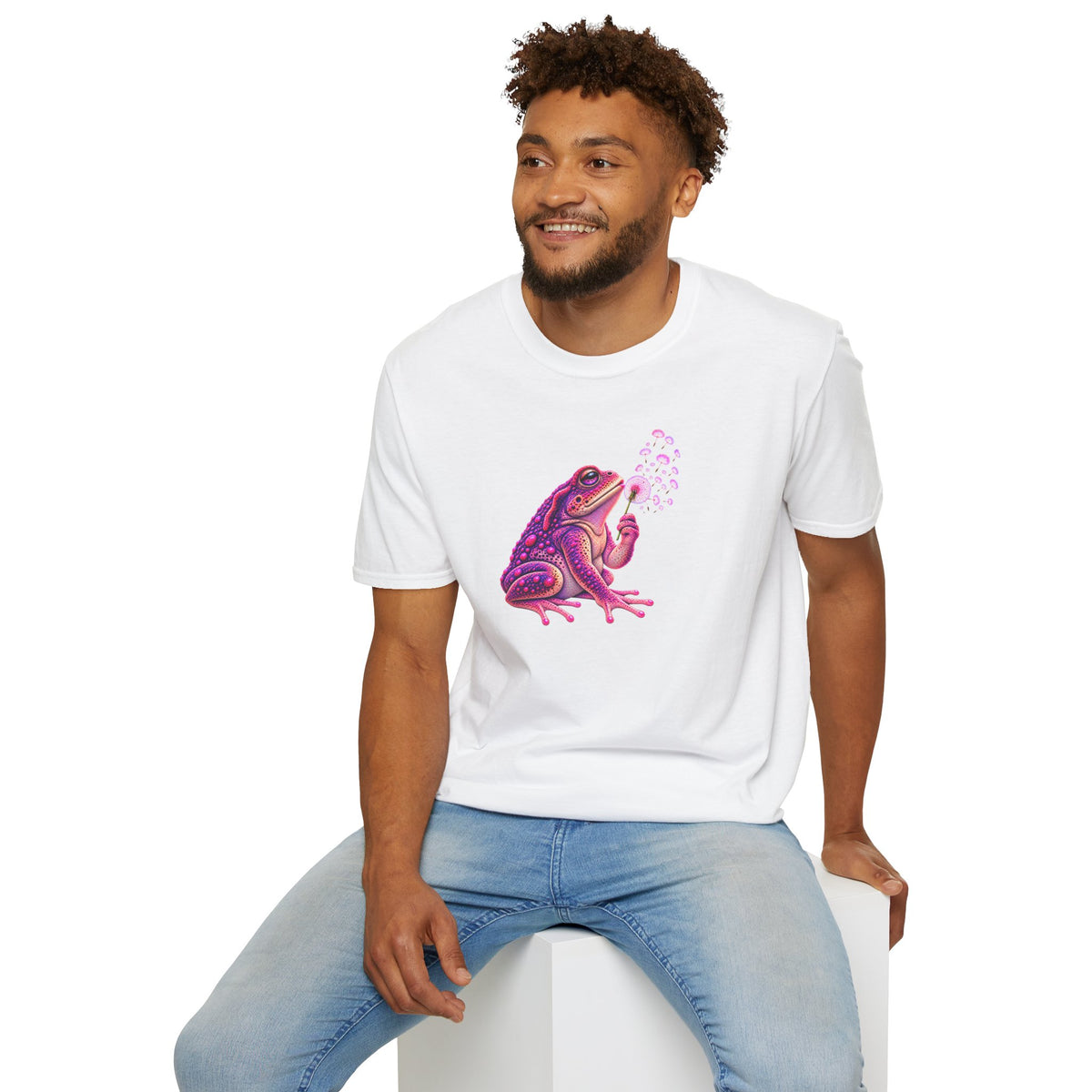 Dandelion Toad Unisex Softstyle T-Shirt