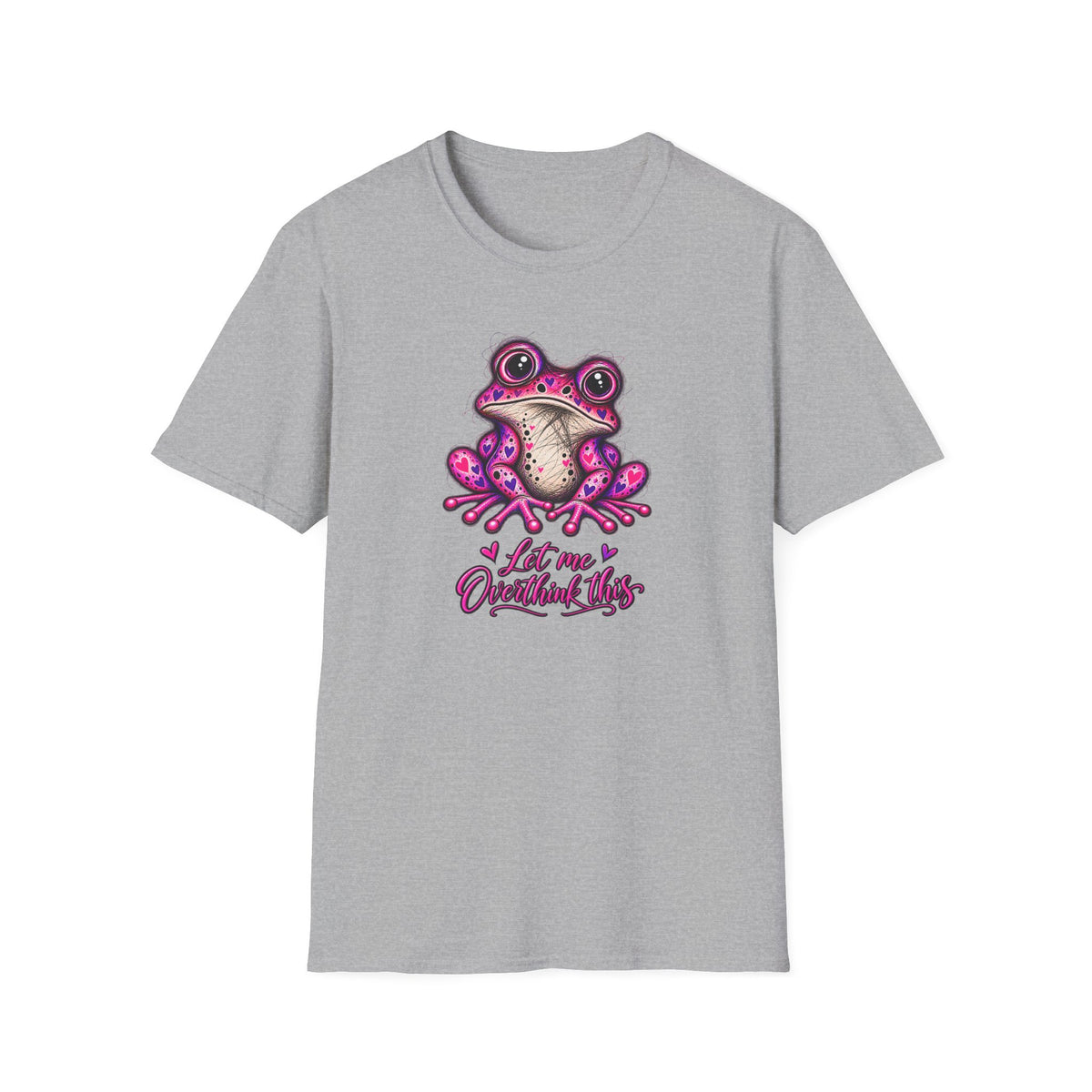 Let me over think this Toad Unisex Softstyle T-Shirt