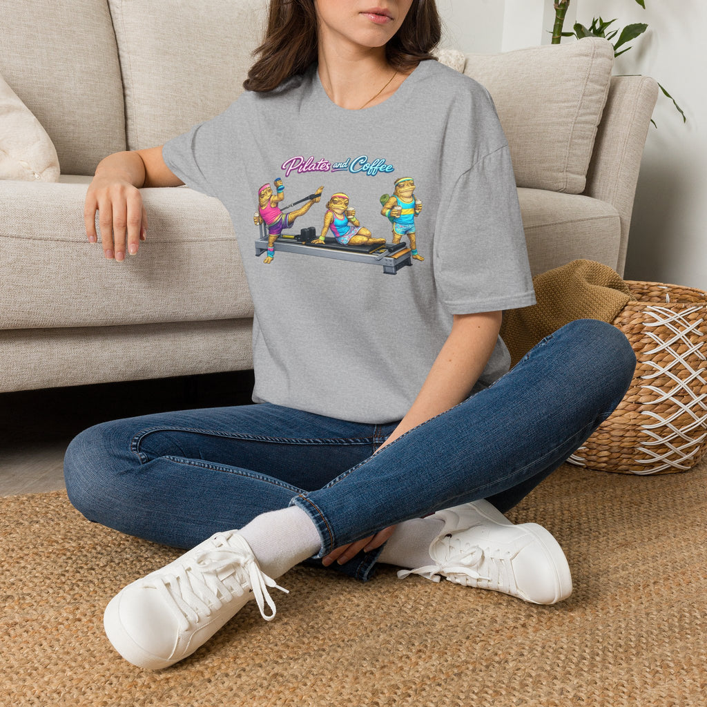 Pilates & Coffee Toads Unisex Softstyle T-Shirt