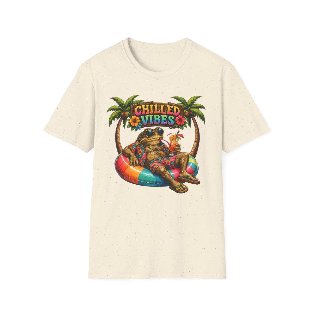 Chilled Vibes Toad Unisex Softstyle T-Shirt