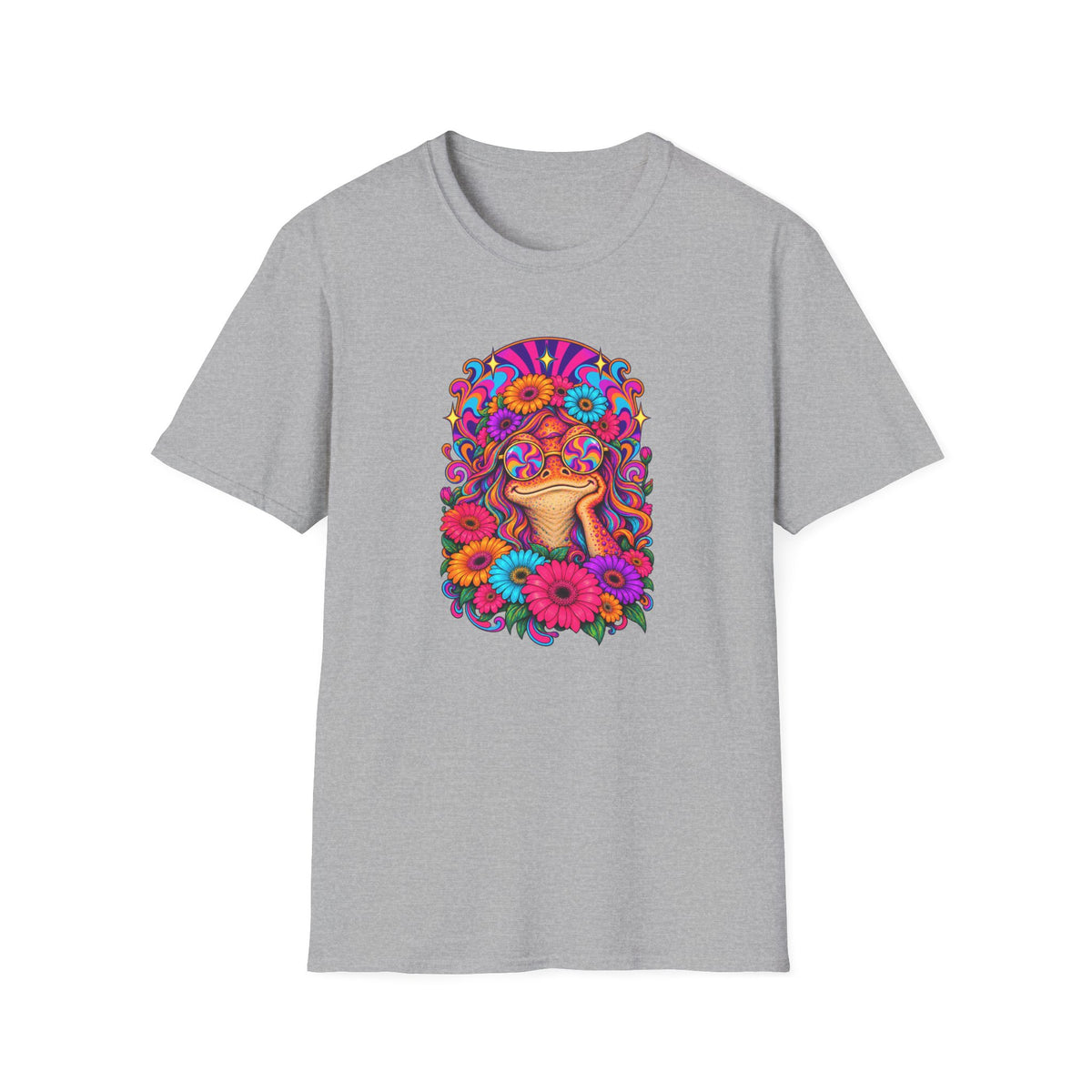 Psychedelic Gerbera Toad T-Shirt