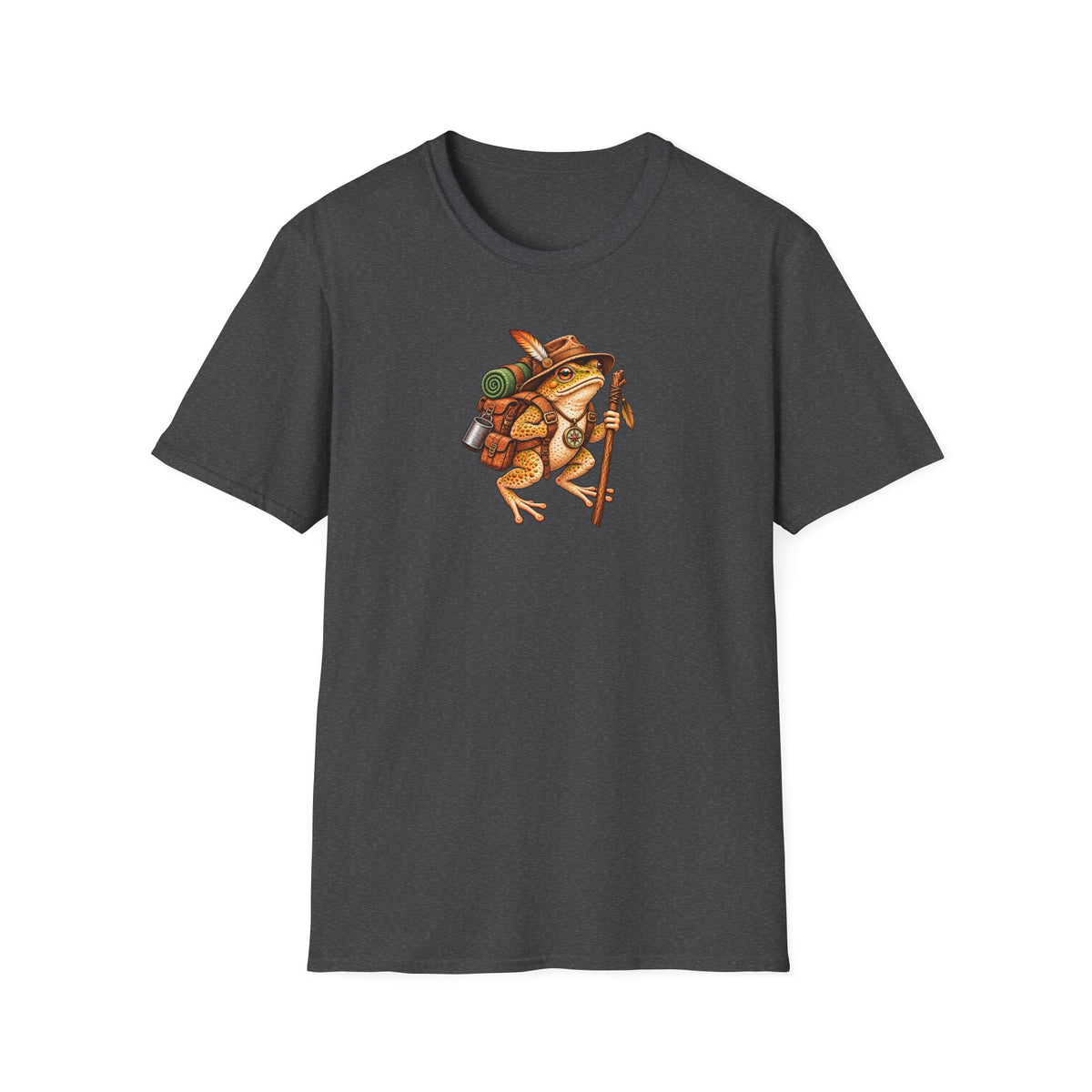 Hiking Toad Unisex Softstyle T-Shirt
