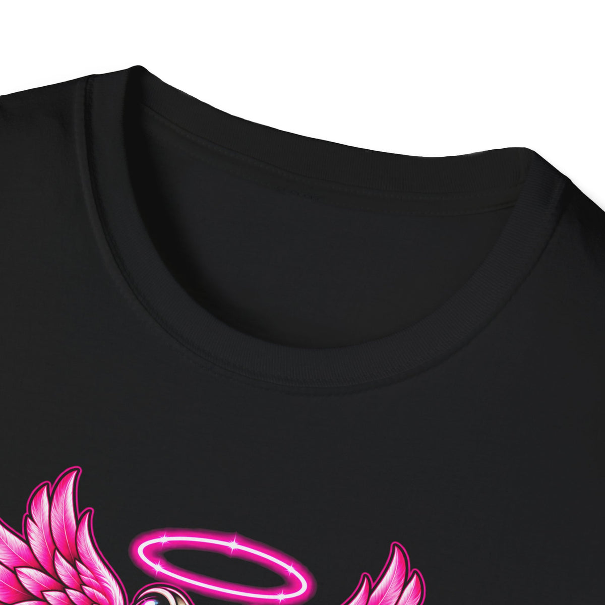 Halo & Flower Angel Skeleton Toad Tee