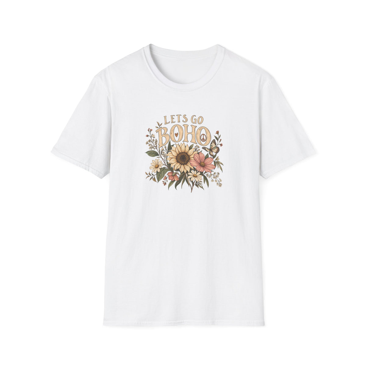 Lets Go BohoUnisex Softstyle T-Shirt
