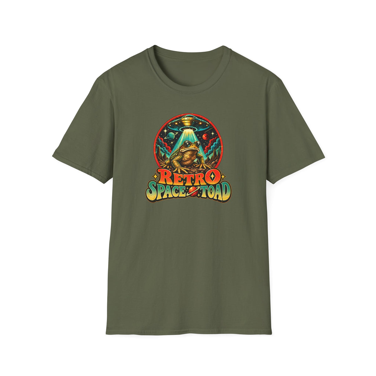 Outta This Pond Retro Space Toad Tee