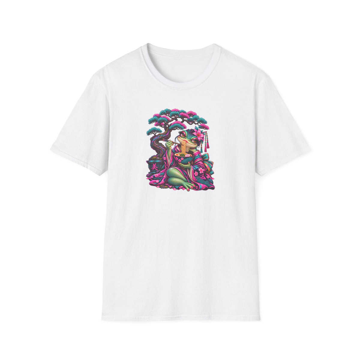 Bonsai ramen Toad Unisex Softstyle T-Shirt