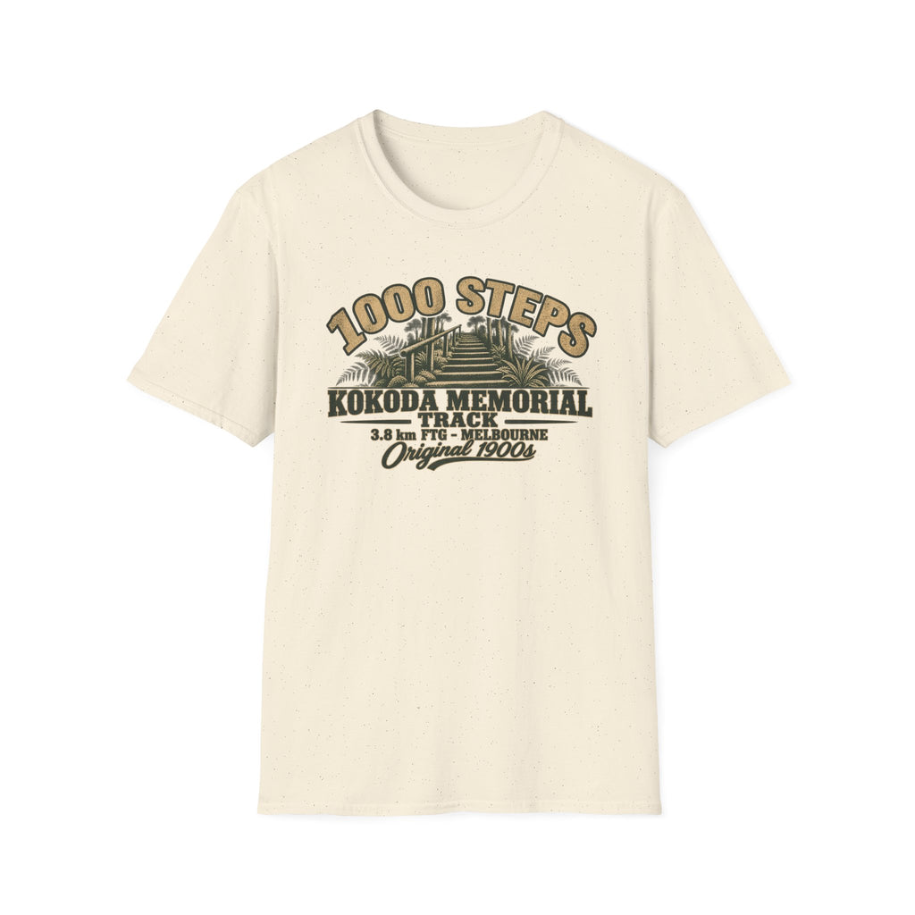 1000 Steps FTG Melbourne,  Australia Unisex Softstyle T-Shirt