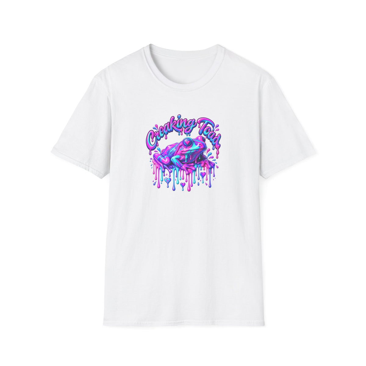 Croaking Toad Melted wax Unisex Softstyle T-Shirt