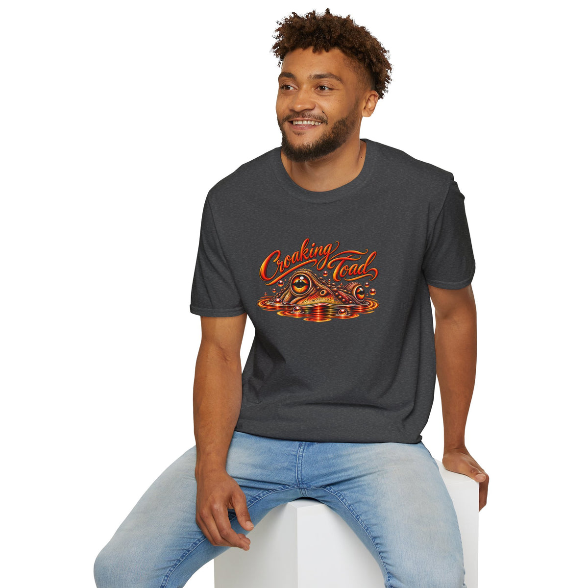 Croaking Toad Unisex Softstyle T-Shirt