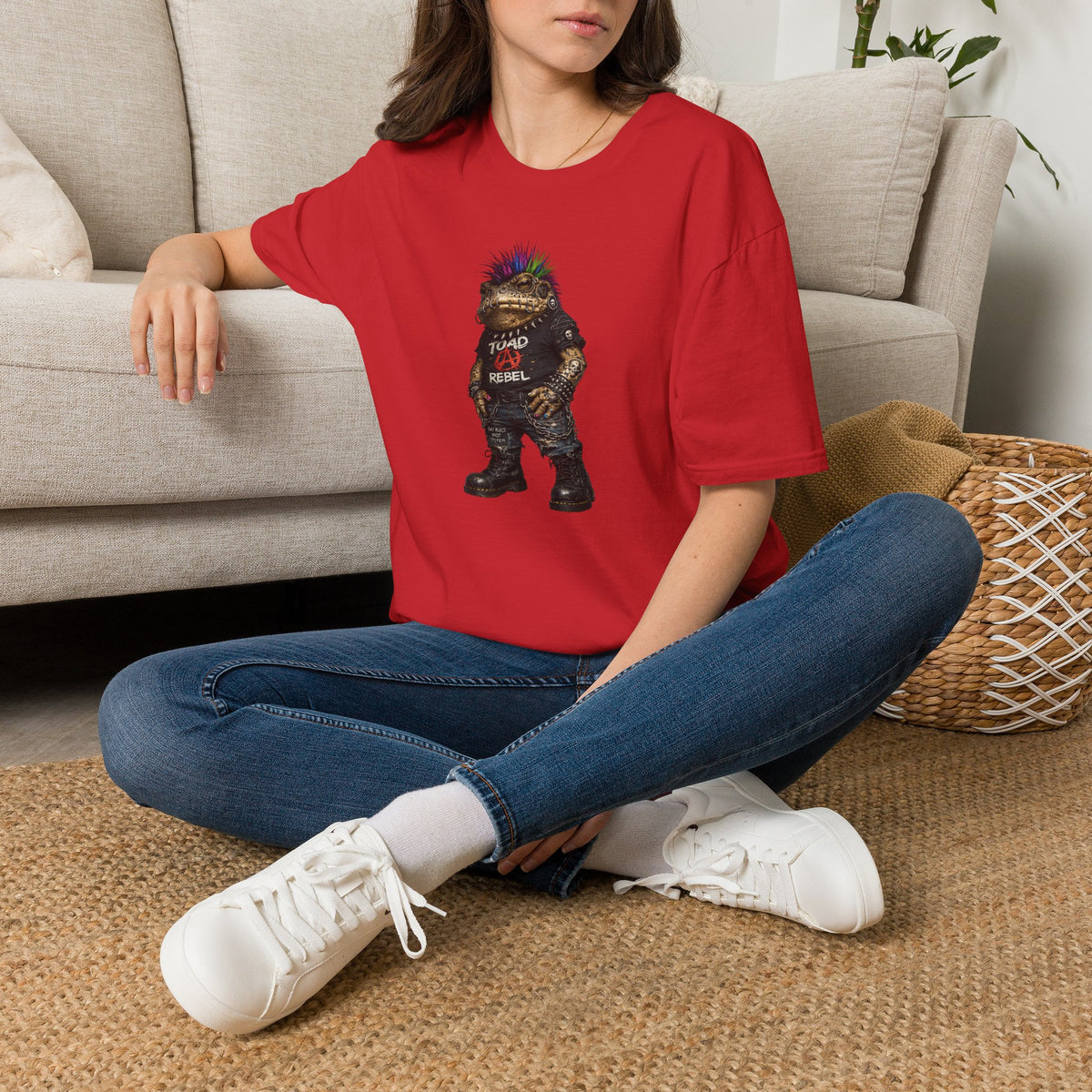 T-shirt Unisex Softstyle Rebel Toad