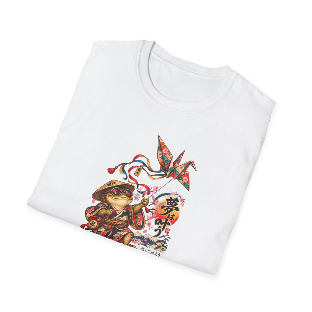 Kite Flying Toad Unisex Softstyle T-Shirt