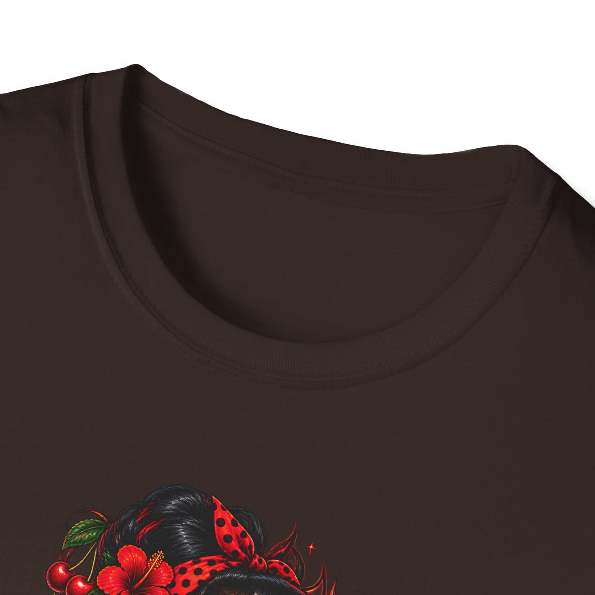 Red Rose Jaded by a Toad - Pinup T-Shirt