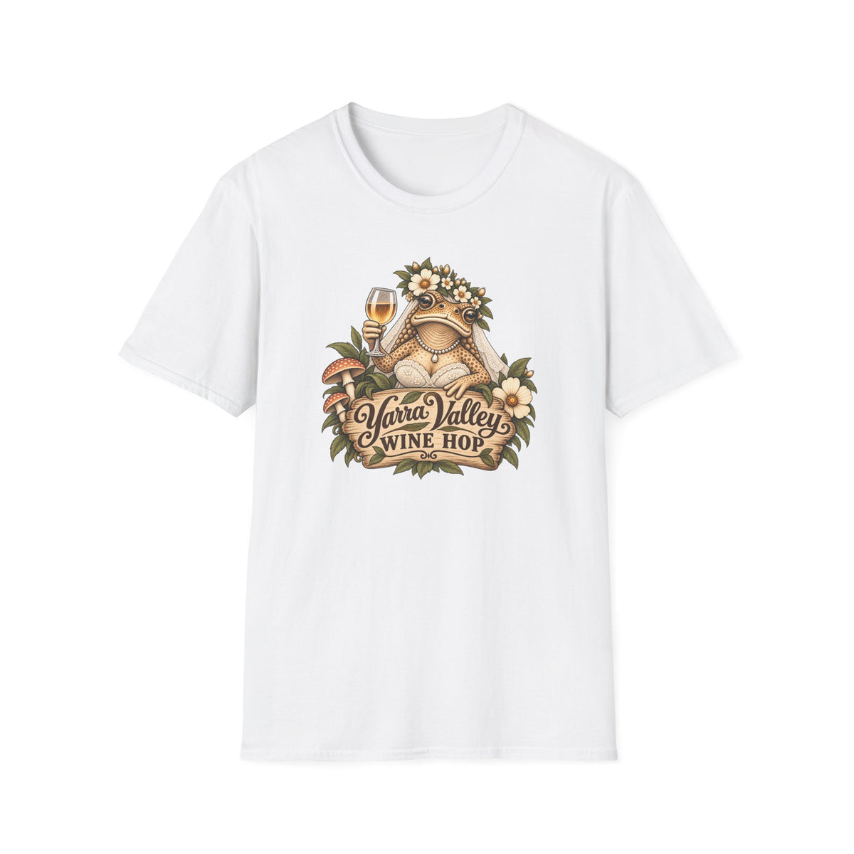 Yarra Valley Wine hop Unisex Softstyle T-Shirt