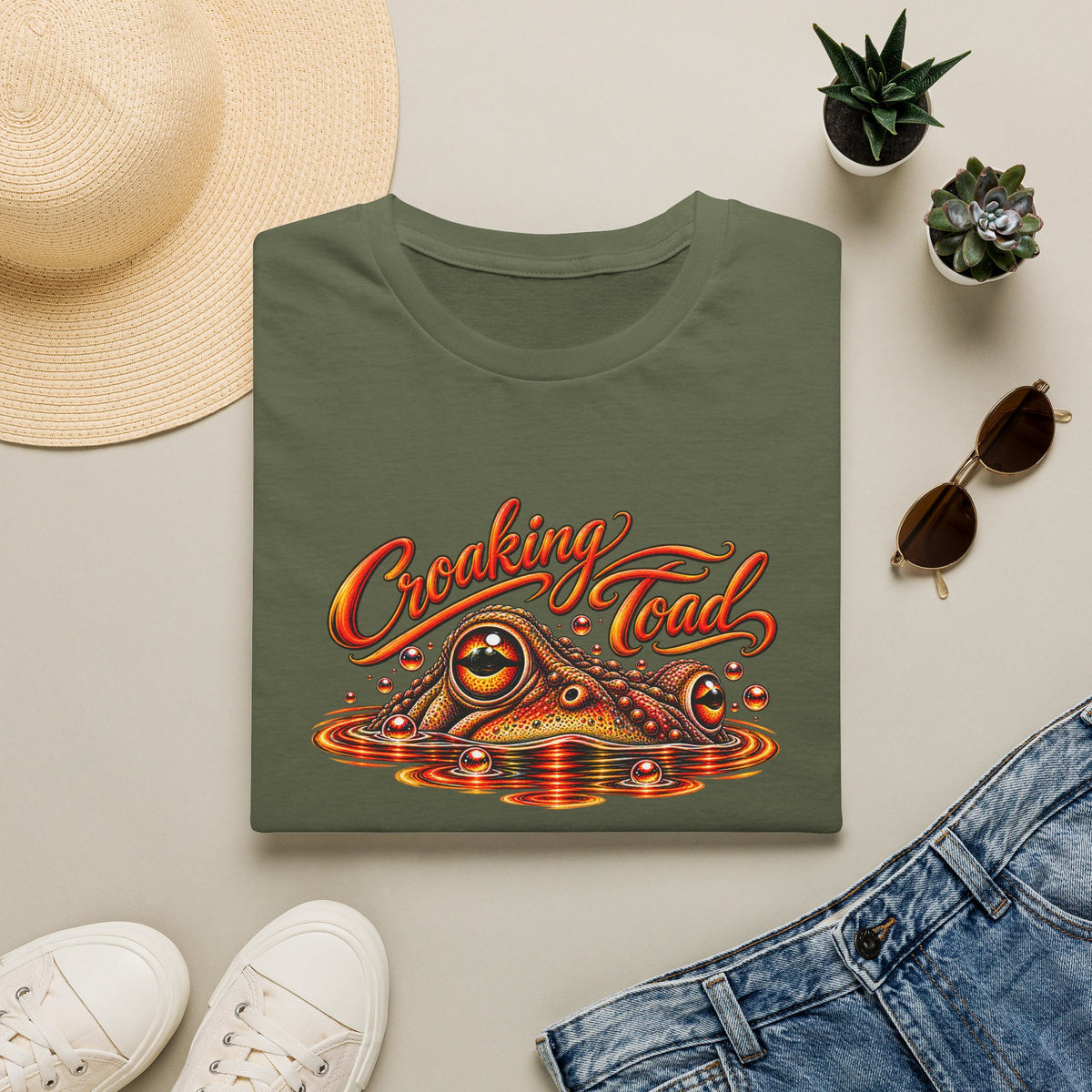 Croaking Toad Unisex Softstyle T-Shirt