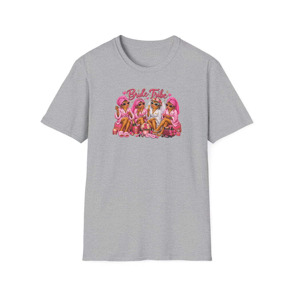 Bride Tribe Toads Unisex Softstyle T-Shirt