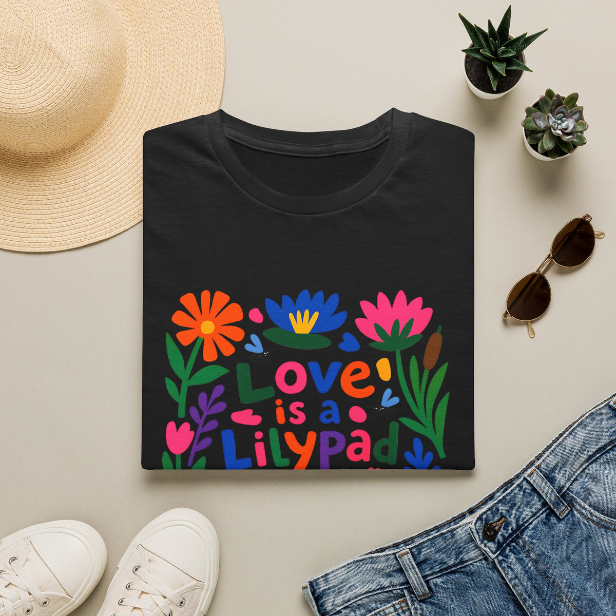 Love is a Lilypad Unisex Softstyle T-Shirt