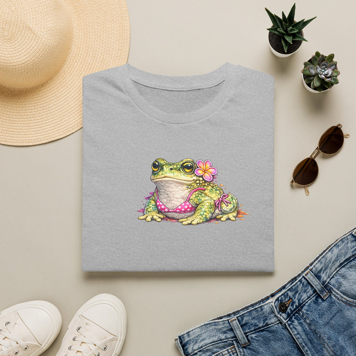 Pinkes Polka-Dot-Toadette Unisex Softstyle T-Shirt
