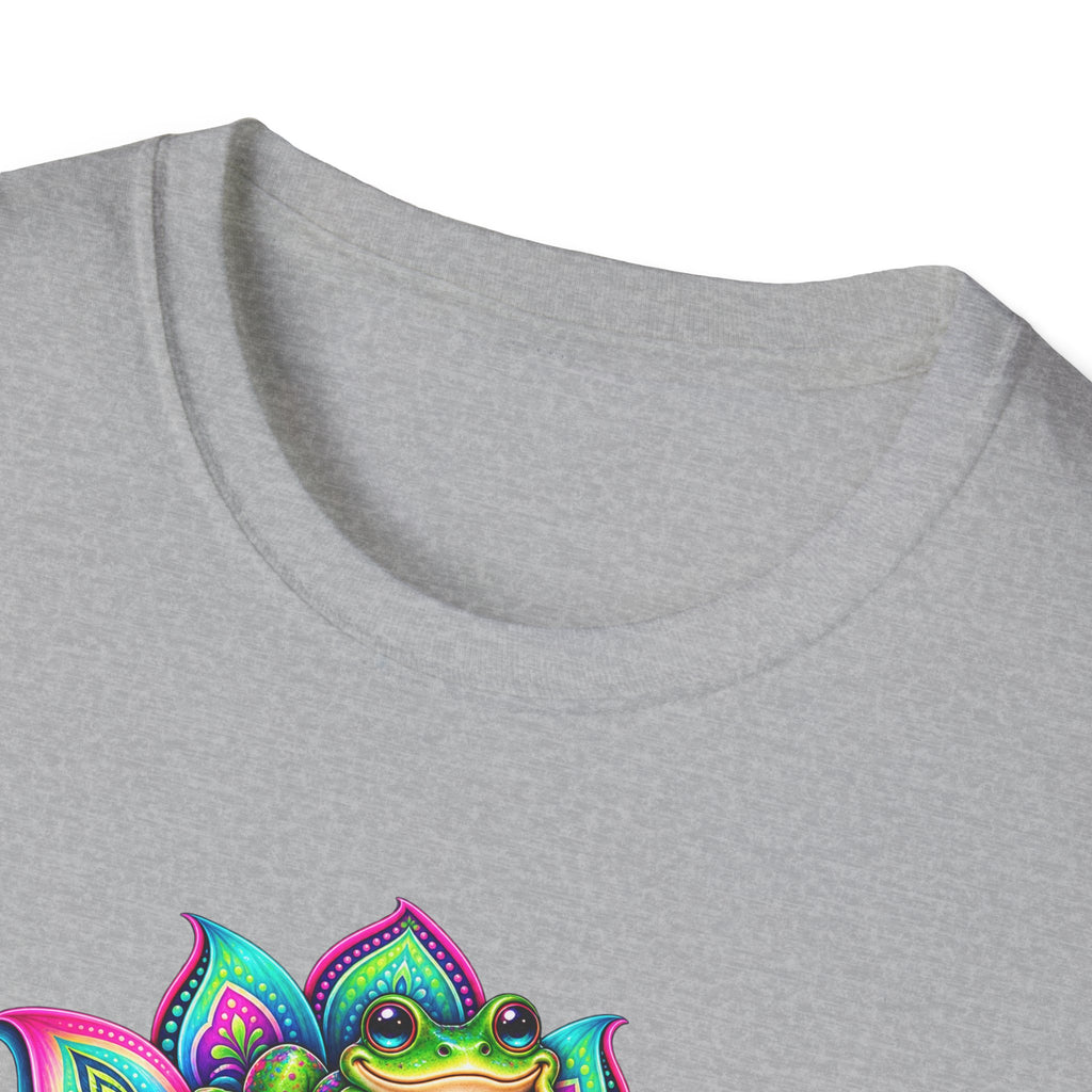 Mandala flower toad Unisex Softstyle T-Shirt