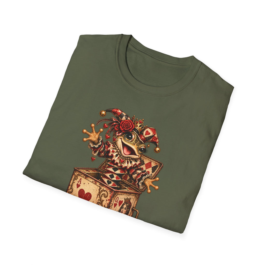 Joker of Hearts - Jack in the Box Toad T-Shirt