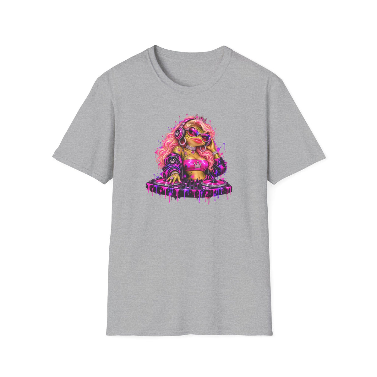 DJ Toadie T-Shirt | Funny DJ & Music Toad Graphic Tee
