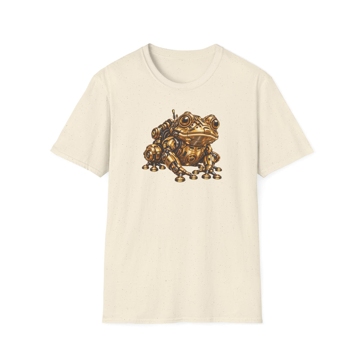 Swampwars Gold Toad T-Shirt | Funny Sci-Fi Toad Graphic Tee