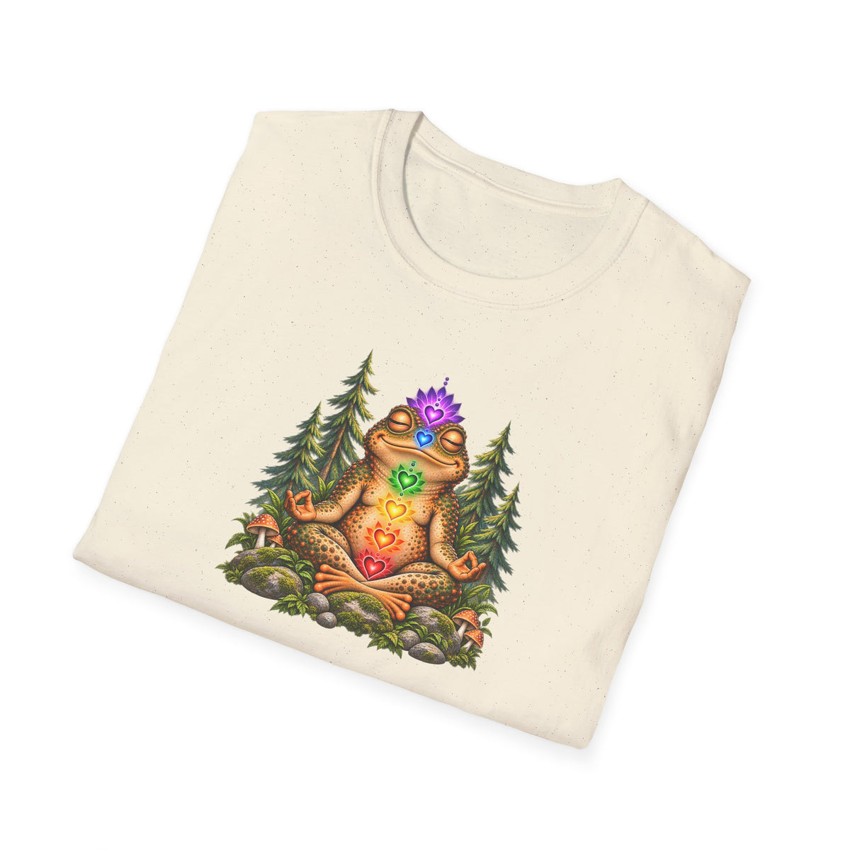 Meditation Toad Unisex Softstyle T-Shirt
