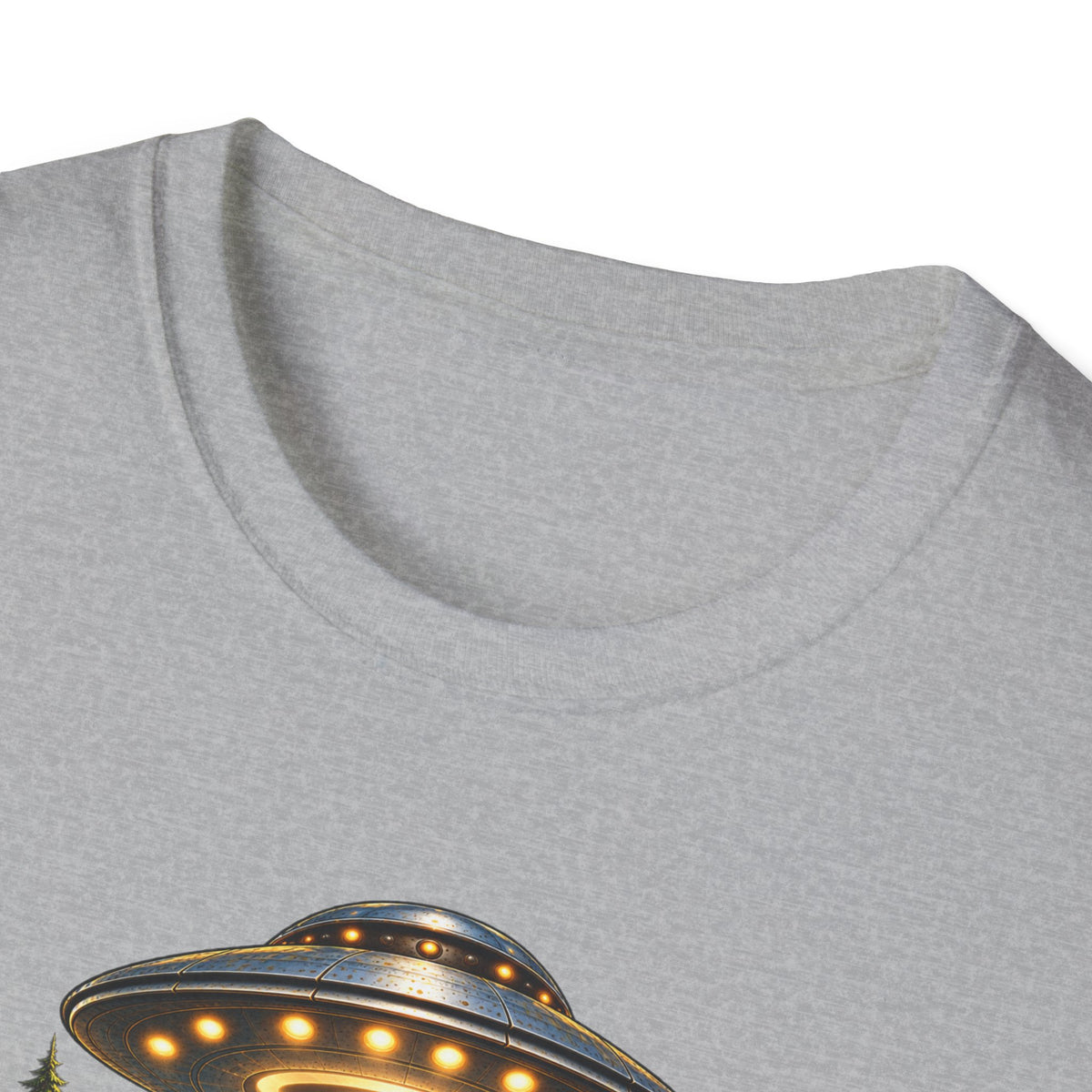 Alien & Toad UFO T-Shirt – Funny Extraterrestrial Graphic Tee