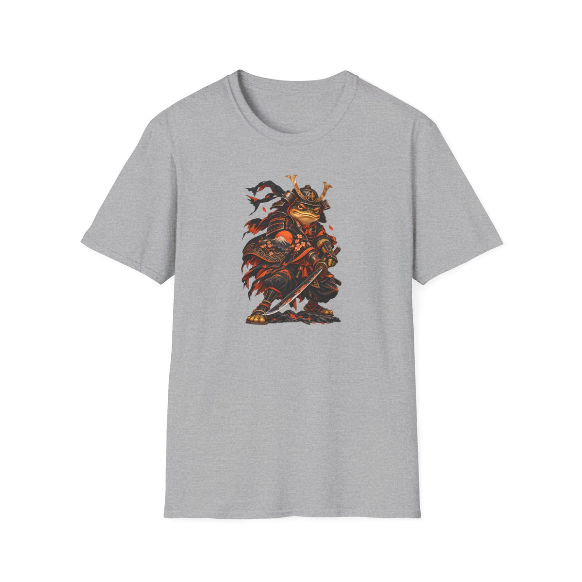 Samurai Toad Japanese Warrior T-Shirt | Croaking Toad