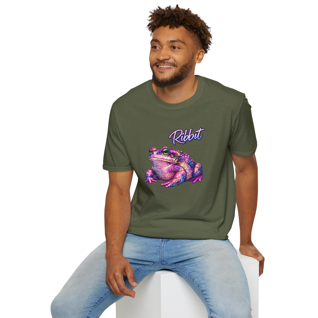 Ribbit Toad Unisex Softstyle T-Shirt