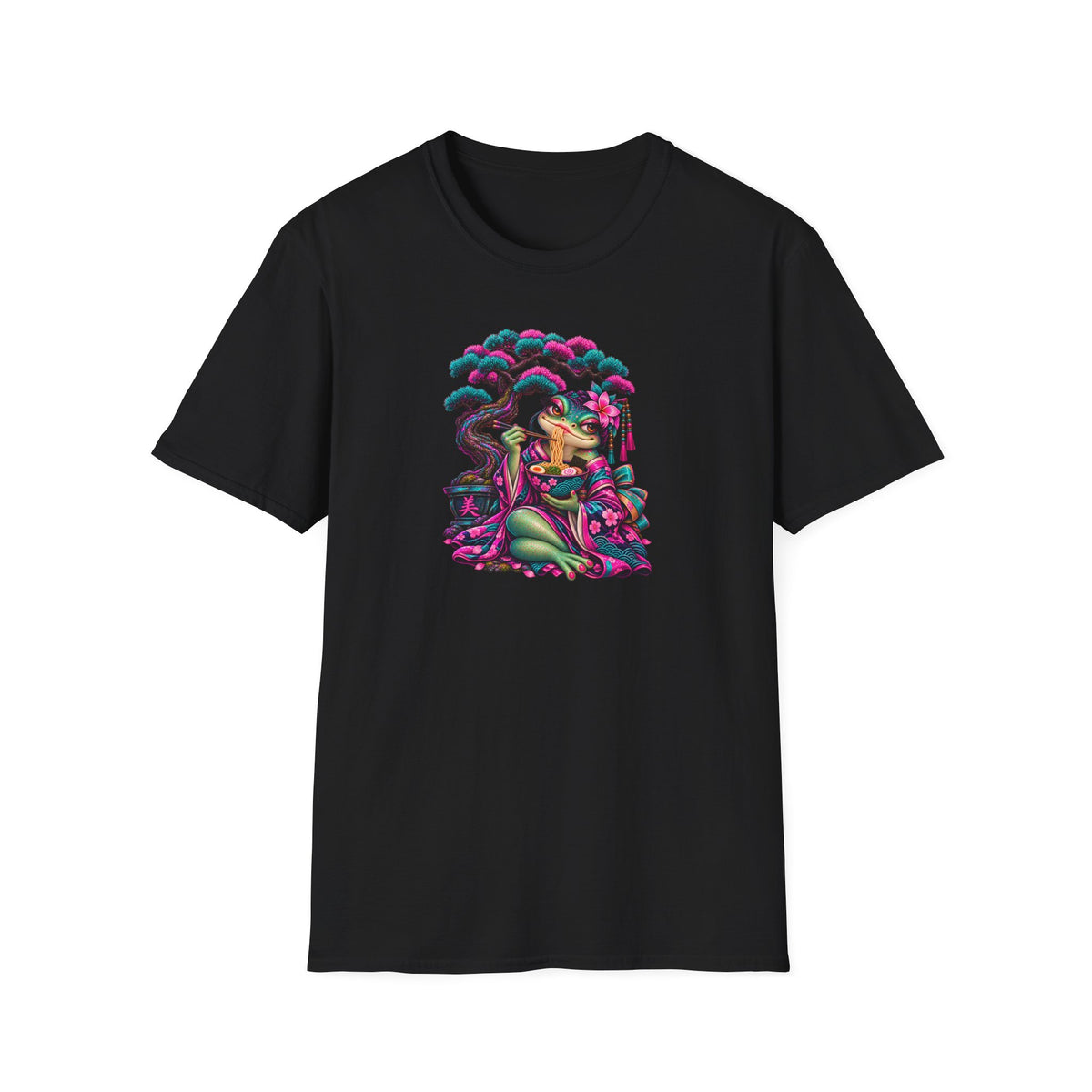 Bonsai ramen Toad Unisex Softstyle T-Shirt