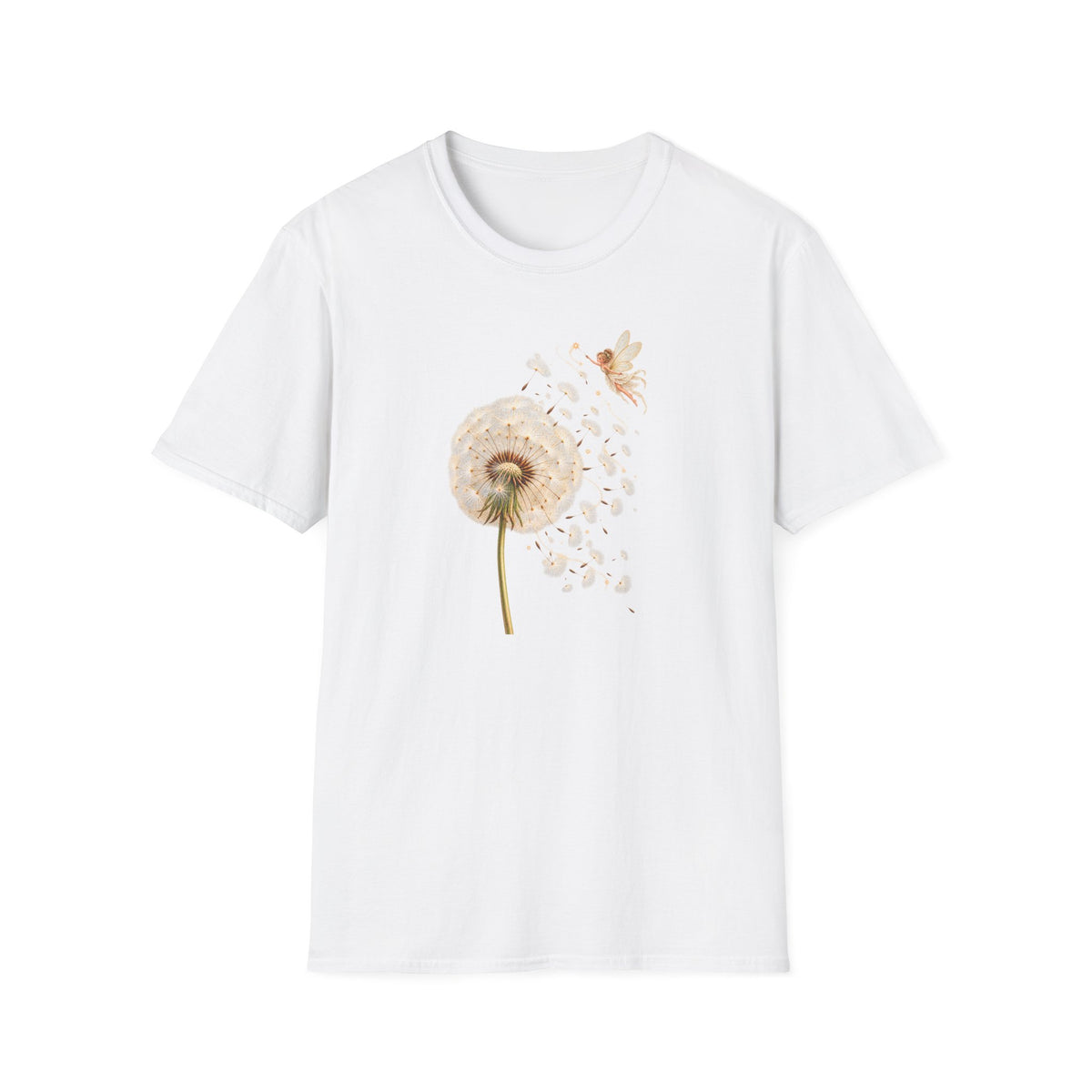 Dandelion fairy Unisex Softstyle T-Shirt