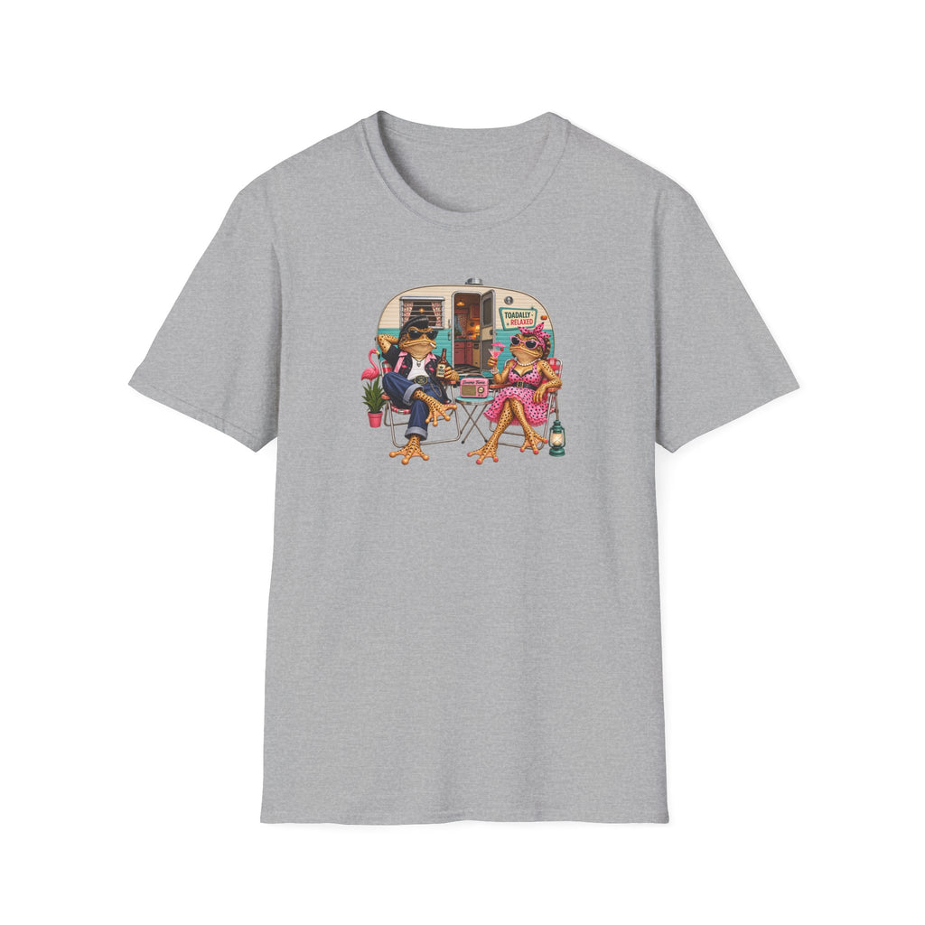 Vintage 50s Toads Campervan Unisex Softstyle T-Shirt