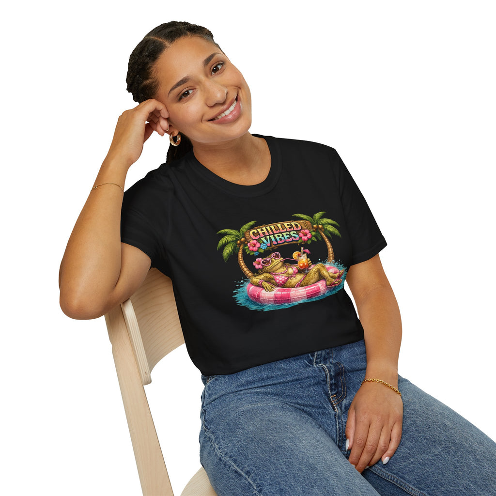 Chilled Vibes Toad Unisex Softstyle T-Shirt